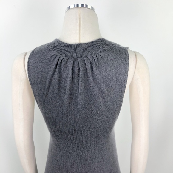 Alexander Wang Cashmere Grey Fit Flare Tank Dress - Picture 3 of 8
